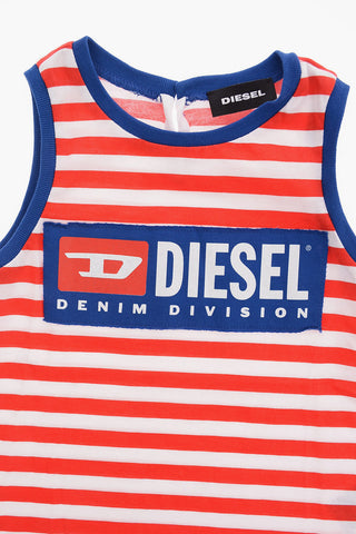 Striped DARIETTAB Sleeveless Dress