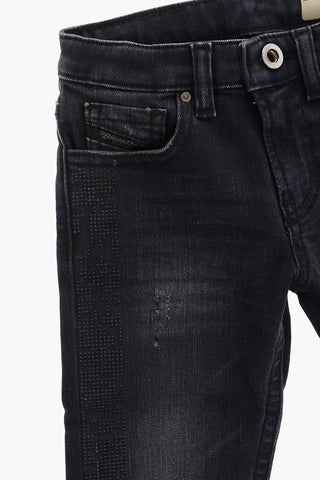 rhinestone embellished ARYEL-J Jeans