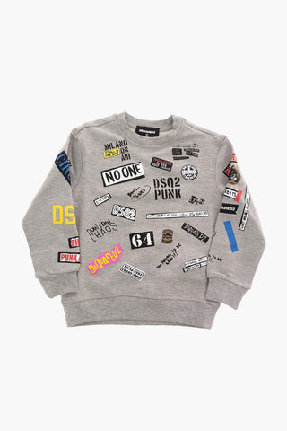 Printed RELAX Crewneck Sweatshirt