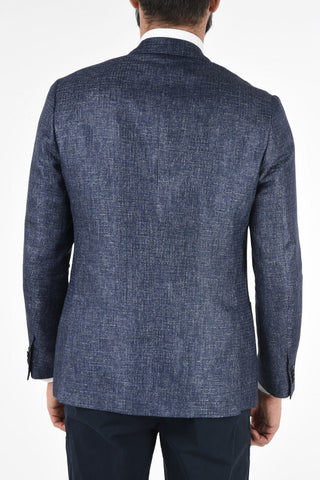 tweed side vents 2-button half-lined RIGHT blazer