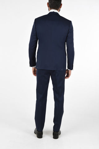 CC COLLECTION pin check side vents 2-button RIGHT suit