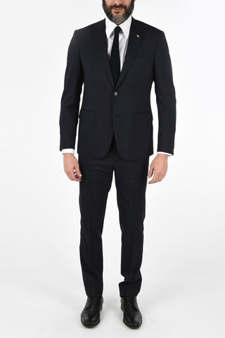 CC COLLECTION pinstriped side vents 2-button RIGHT suit
