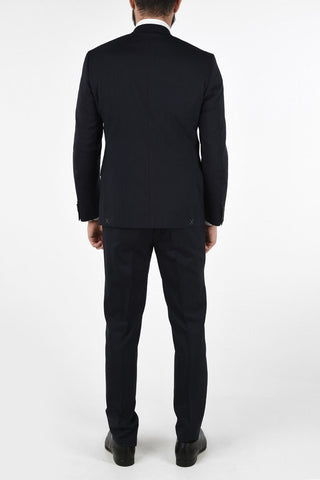 CC COLLECTION pinstriped side vents 2-button RIGHT suit