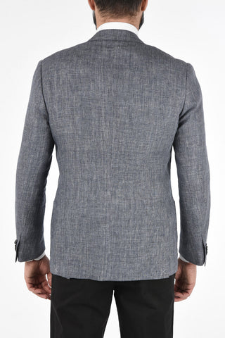 side vents 2-button half-lined GATE blazer