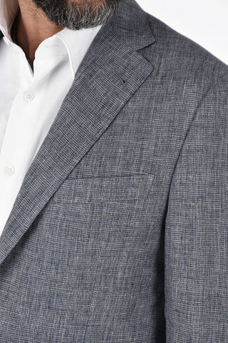 side vents 2-button half-lined GATE blazer