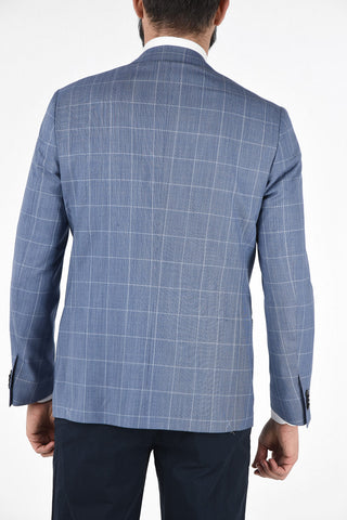 check side vents 2-button half-lined GATE blazer