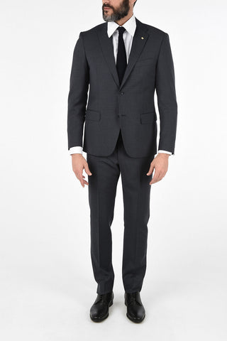 CC COLLECTION abito RIGHT 2 bottoni mini check due spacchi