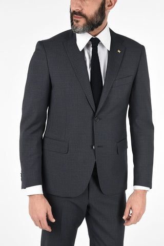 CC COLLECTION abito RIGHT 2 bottoni mini check due spacchi