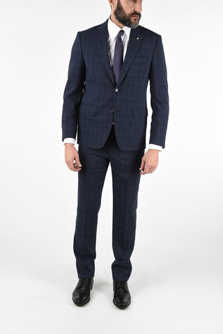 CC COLLECTION check side vents 2-button RIGHT suit