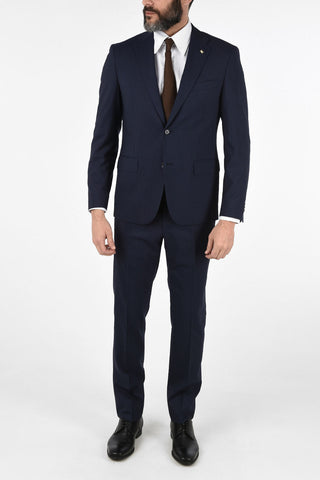 CC COLLECTION pinstriped side vents 2-button RIGHT suit