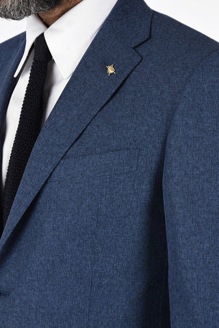 CC COLLECTION abito RIGHT 2 bottoni pin check due spacchi