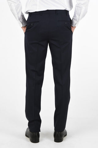 CC COLLECTION  tone/tone pinstriped side vents 2-button RIGHT suit