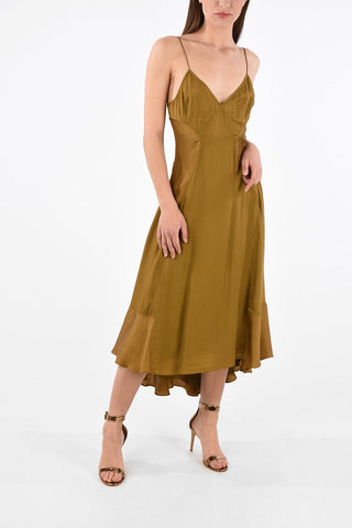 WHITE LABEL  Sleeveless Asymmetrical GEORGETTE Dress
