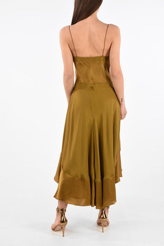 WHITE LABEL  Sleeveless Asymmetrical GEORGETTE Dress