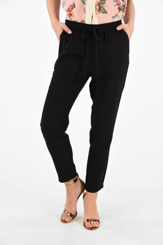 Joggers con Tasche a Filo e Coulisse