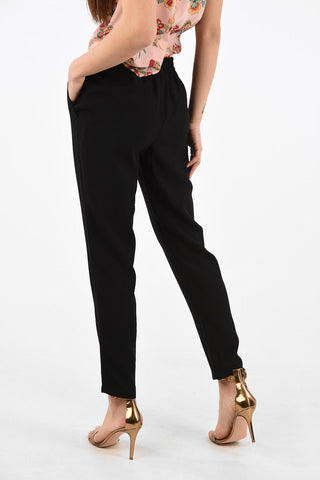 Joggers con Tasche a Filo e Coulisse
