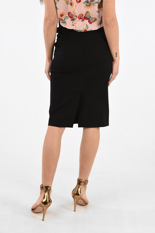 Pencil Skirt with Belt Loops 
