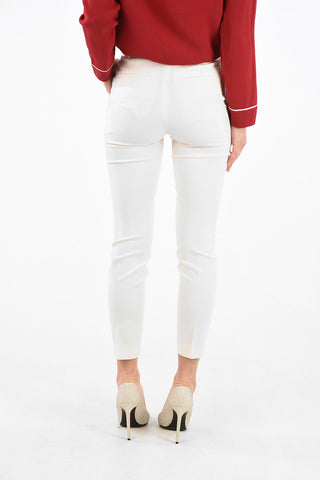 Pantaloni con Tasche a Filo e Chiusura a Scomparsa 