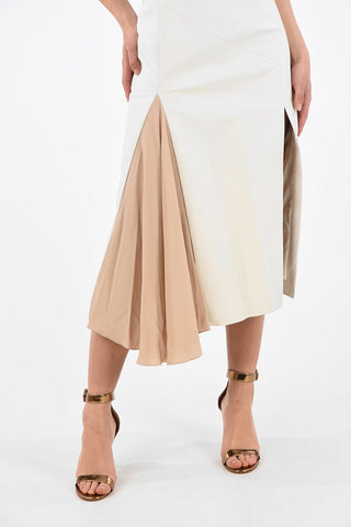 Leather Spaghetti Strap Dress