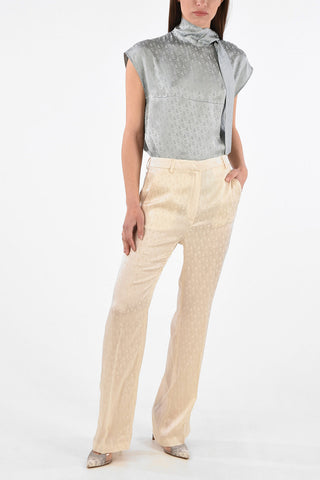 Monogram Palazzo Pants