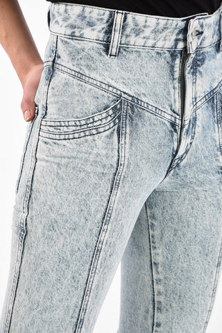 high-rise LORRICKA slim fit jeans