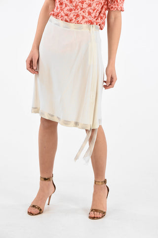 ARTISANAL Skirt with Silk Details 