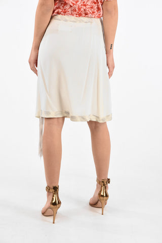 ARTISANAL Skirt with Silk Details 
