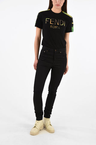 jeans slim fit a vita alta