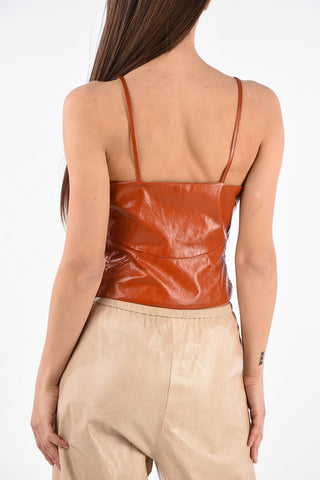 Leather Top
