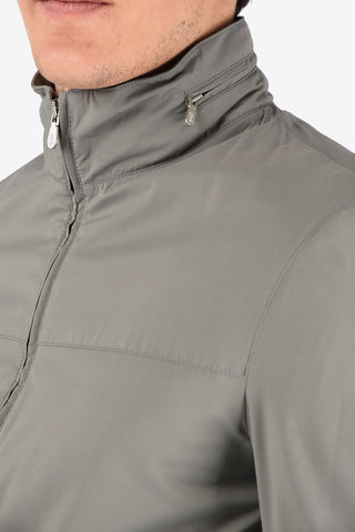 Windbreaker with Removable Hood