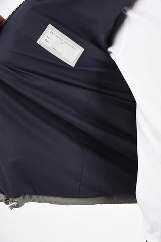 Windbreaker with Removable Hood