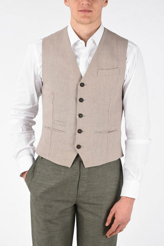 Gilet in Lino
