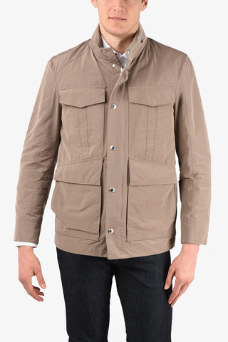 Utility Jacket with Removable Hood