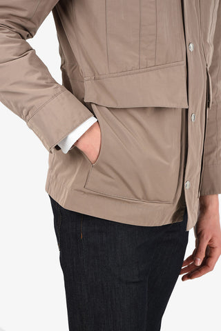 Utility Jacket with Removable Hood