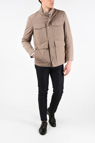 Utility Jacket with Removable Hood