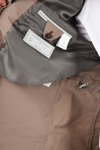 Utility Jacket with Removable Hood