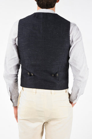 Gilet in Lana e Lino
