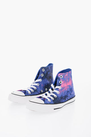ALL STARS Die Dye Effect High-top Sneakers