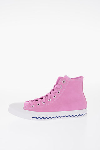 ALL STARS Fabric Sneakers With Leather Details