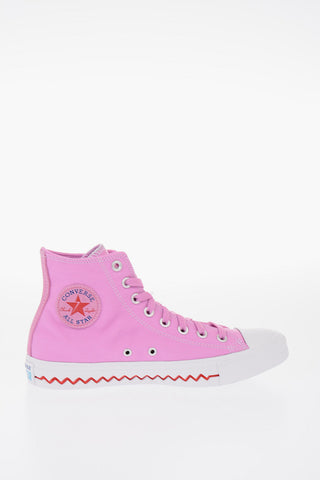 ALL STARS Fabric Sneakers With Leather Details