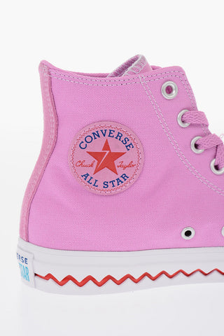 ALL STARS Fabric Sneakers With Leather Details