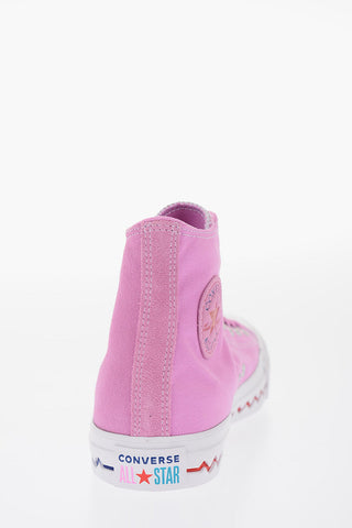 ALL STARS Fabric Sneakers With Leather Details