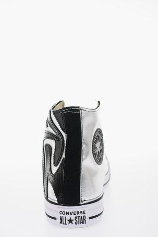 ALL STAR Faux Leather High-Top Sneakers