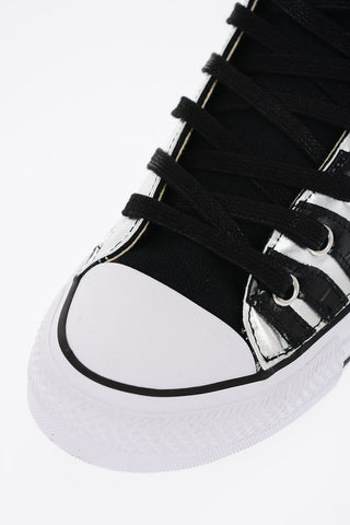 ALL STAR Faux Leather High-Top Sneakers
