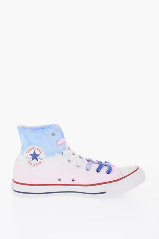 ALL STAR Tie Dye Effect High-Top Sneakers