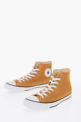 ALL STAR Corduroy High-Top Sneakers