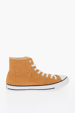 ALL STAR Corduroy High-Top Sneakers