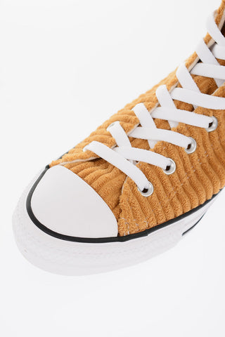 ALL STAR Corduroy High-Top Sneakers