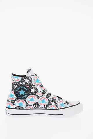 ALL STAR All Over Logo High-Top Sneakers