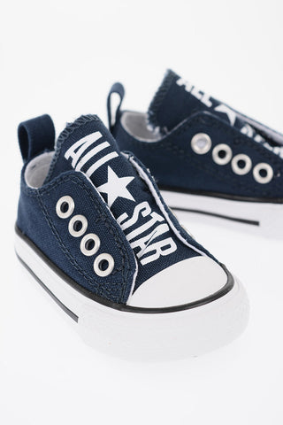 ALL STAR Fabric Sneakers with Touch Strap Closure